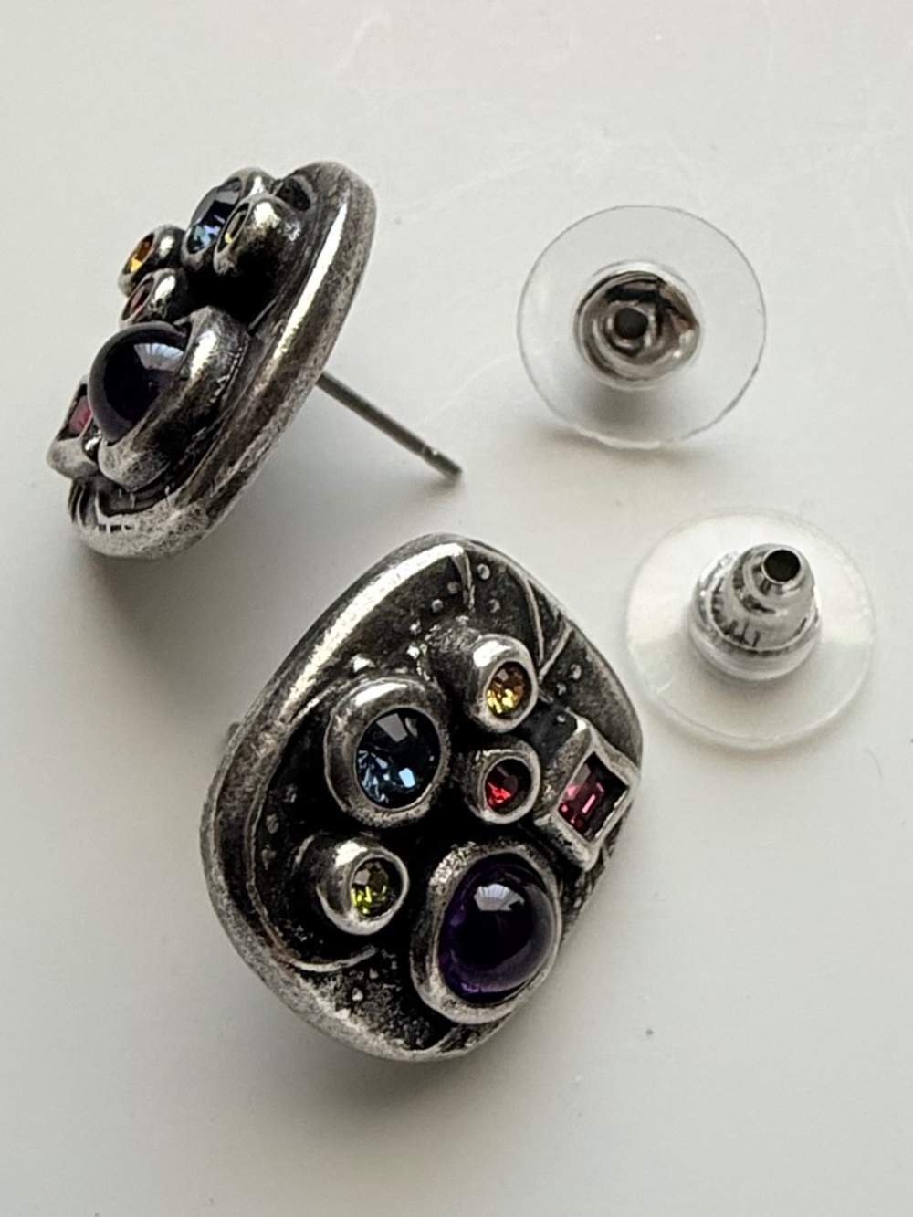 Patricia Locke Vintage Earrings - Picture 2 of 12
